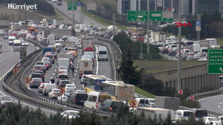 İstanbulda trafikte son durum