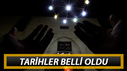 Üç ayların müjdecisi Regaip Kandili ne zaman İşte 2021 Regaip, Berat ve Miraç Kandili tarihleri... Üç ayların müjdecisi Regaip Kandili ne zaman İşte 2021 Regaip, Berat ve Miraç Kandili tarihleri...