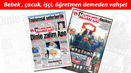 Bebek-sivil demeden vahşet...