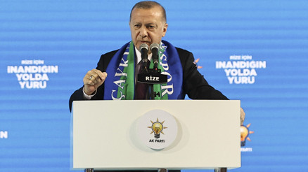 Cumhurbaşkanı Erdoğandan ABDye tepki: Bal gibi de PKKnın yanındasınız