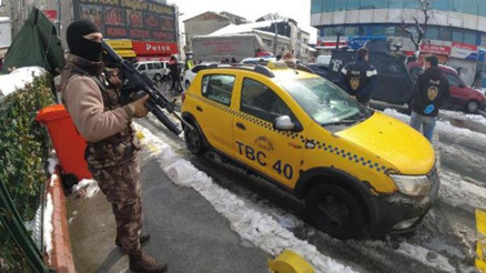 Okmeydanında polis denetimi