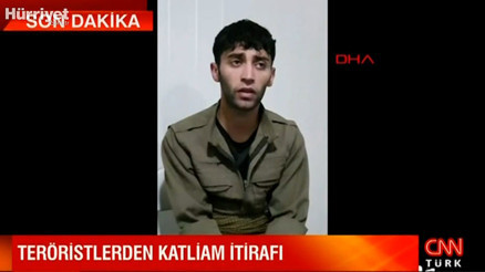 Garada yakalanan teröristten katliam itirafı Garada yakalanan teröristten katliam itirafı