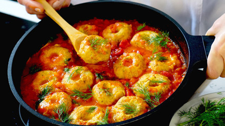 Leziz etsiz vejetaryen köfte: Nohut unlu patlıcanlı köfte