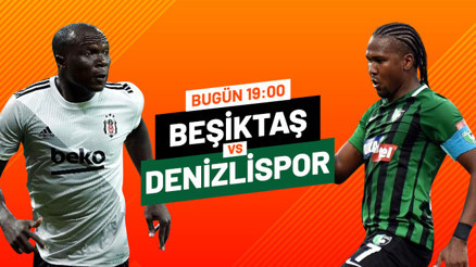 Denizlispor, İstanbula 4 eksikle geldi Beşiktaşın iddaa oranı...