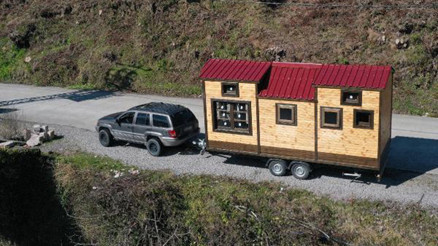 Taşınabilir karavan tipi yayla evlere ilgi arttı