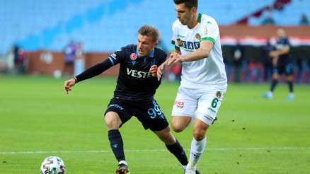 Trabzonspor 1-3 Alanyaspor (Maçın golleri ve özeti)