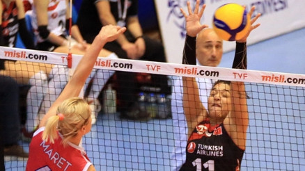 Misli.com Sultanlar Ligi: Aydın Büyükşehir Belediyespor 0-3 Türk Hava Yolları