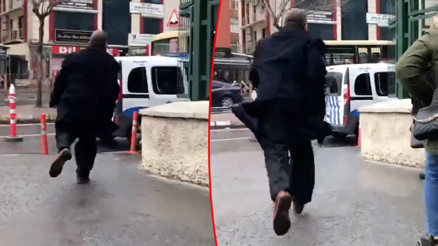 Tacizci hoca Burhan Dalğaliden yok artık dedirten yanıt Koşarak uzaklaştı