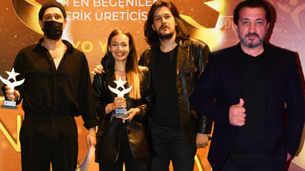 Ünlü isimleri buluşturan ödül töreni Ünlü isimleri buluşturan ödül töreni