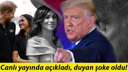 Trump konuştu, yer yerinden oynadı: Meghan Markle aday olursa ben de olurum