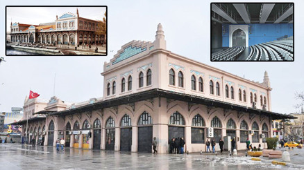 Haldun Taner’de restorasyon başlıyor: Hal binasından dev sahneye... Haldun Taner’de restorasyon başlıyor: Hal binasından dev sahneye...