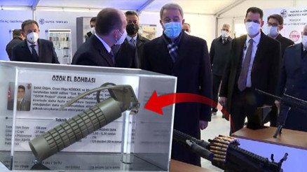 Şehit üsteğmen tasarlamıştı Milli Savunma Bakanı Hulusi Akar inceledi