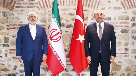 Çavuşoğlu, İranlı mevkidaşı ile görüştü