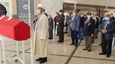 Kore gazisi, Hatayda son yolculuğuna uğurlandı