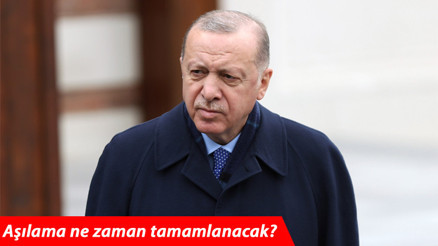 Son dakika... Aşılama ne zaman tamamlanacak Cumhurbaşkanı Erdoğan yaptığı son görüşmeyi anlattı