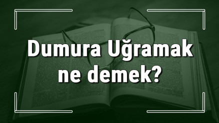 Dumura Uğramak ne demek Dumura Uğramak deyiminin anlamı ve örnek cümle içinde kullanımı (TDK) Dumura Uğramak ne demek Dumura Uğramak deyiminin anlamı ve örnek cümle içinde kullanımı (TDK)