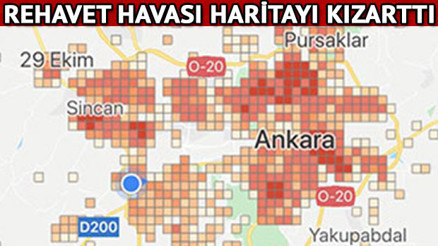 Rehavet havası haritayı kızarttı Rehavet havası haritayı kızarttı