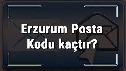 Erzurum Posta Kodu kaçtır Erzurum ili ve ilçelerinin Posta Kodları