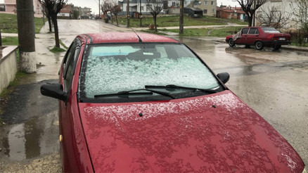 Edirne ve Kırklarelinde nisan karı