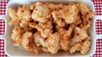 Karnabaharın en lezzetli hali… Sodalı karnabahar kızartması