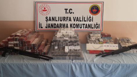Şanlıurfada kaçak sigaraya 4 gözaltı