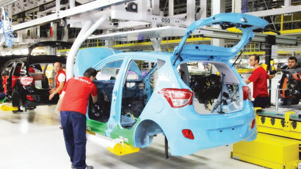 Otomotiv üretimi yükselişte