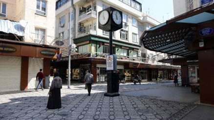 Kırmızı kategorideki Gaziantepte, çarşı ve meydanlar boş kaldı