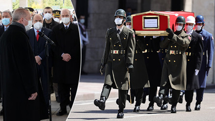 Eski Başbakan Yıldırım Akbulut’a veda Cumhurbaşkanı Erdoğandan cenaze töreninde açıklama