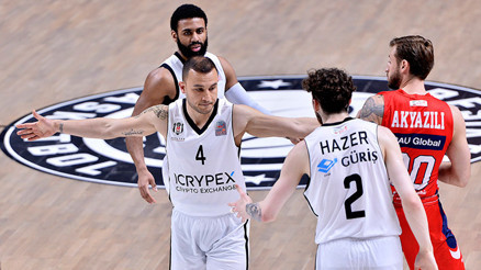 Beşiktaş Icrypex 83-77 Bahçeşehir Koleji