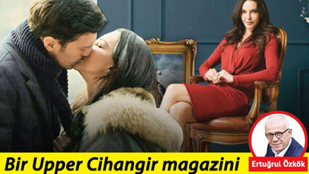 Bir Upper Cihangir magazini... Diziyi çekerken 6 kere öpüştük o COVID oldu ama ben olmadım