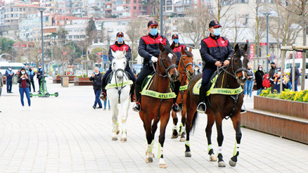 Atlı ve dronlu denetim Atlı ve dronlu denetim