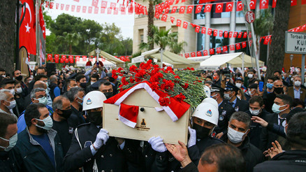Torbalı Belediye Başkanı İsmail Uygur son yolculuğuna uğurlandı