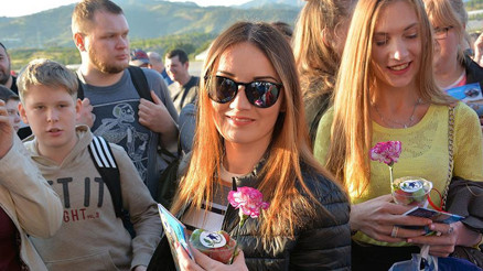 Rus turist Türkiyeyi bekliyor