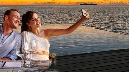 Hande Erçel ve Kerem Bürsinin Maldivlere gitti Kaçamak mı bedava tatil mi