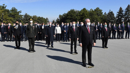 23 Nisan ve TBMMnin 101. açılış yıl dönümü kutlanıyor Meclis ve Anıtkabirde tören