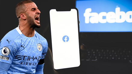 Kyle Walker ırkçı mesajları ifşa etti Facebook harekete geçti, yeni özellik...