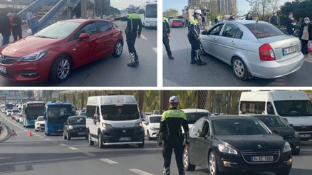 Polis tek tek durdurdu... Ceza yağdı
