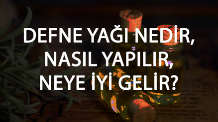 Defne Yağı Nedir, Nasıl Yapılır Ve Neye İyi Gelir Defne Yağı Faydaları Ve Kullanımı