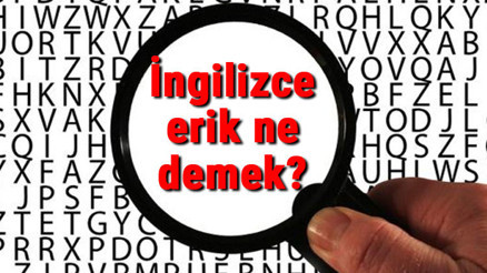 İngilizce erik ne demek Erik kelimesinin İngilizce yazılışı, okunuşu ve söylenişi İngilizce erik ne demek Erik kelimesinin İngilizce yazılışı, okunuşu ve söylenişi