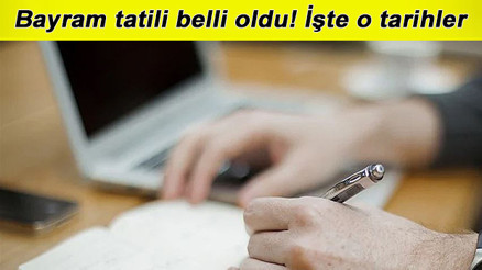 Ramazan Bayramı tatili kaç gün 2021 bayram tatili günleri belli oldu