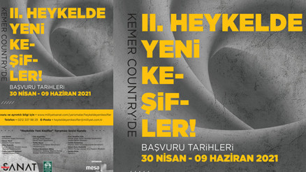 2. Heykelde Yeni Keşifler yarışmasına başvurular başladı