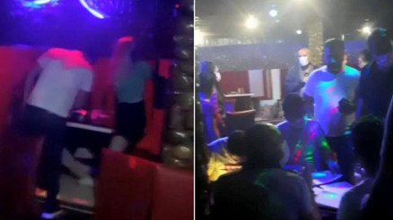 Tam kapanmada şok baskın Koronavirüsü hiçe saydılar