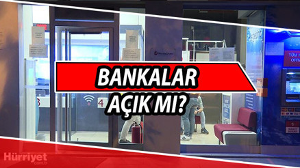 Sokağa çıkma yasağında bankalar açık mı Yasaklarda Bugün bankalar çalışıyor mu