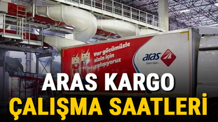 ARAS KARGO ÇALIŞMA SAATLERİ 2026: Aras Kargo hangi saatler arasında çalışıyor, cumartesi pazar açık mı Aras Kargo öğle arası ne zaman, kaç saat İşte hafta içi ve hafta sonu dağıtım saatleri