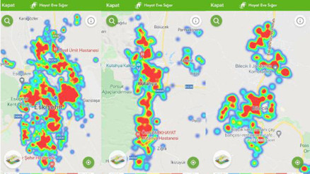 Eskişehir, Kütahya ve Bilecik’te vaka oranı düştü