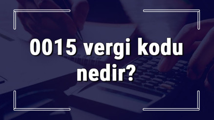 0015 vergi kodu nedir Gerçek usulde katma değer vergisi ödeme işlemi 0015 vergi kodu nedir Gerçek usulde katma değer vergisi ödeme işlemi
