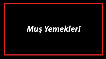 Muş Yemekleri - Muşda Ne Yenir Ve Neyi Meşhur Muş Mutfağı Yemeklerinin İsimleri Ve Listesi