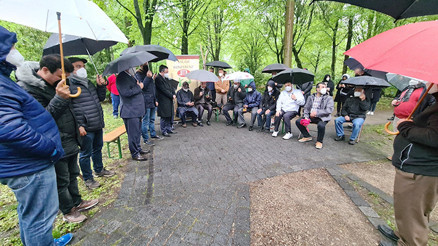 Nürnberg’de iki ayrı toplu mezar ziyareti yapıldı