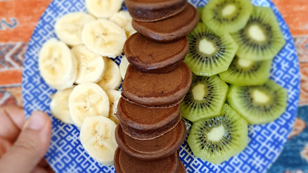 Minikler için keçiboynuzlu pankek tarifi