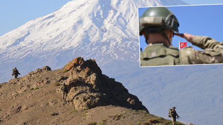 Sınırda her an hazır bekliyorlar 7/24 mücadele...